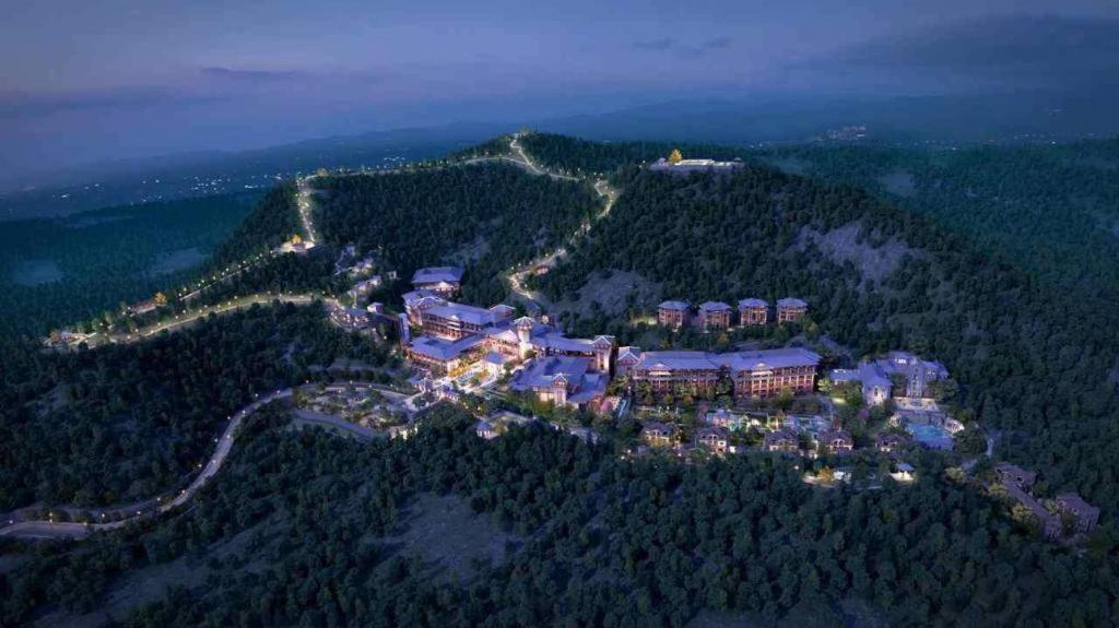 Grand Bay Hotel Beijing Xiaotangzhuang Exterior foto