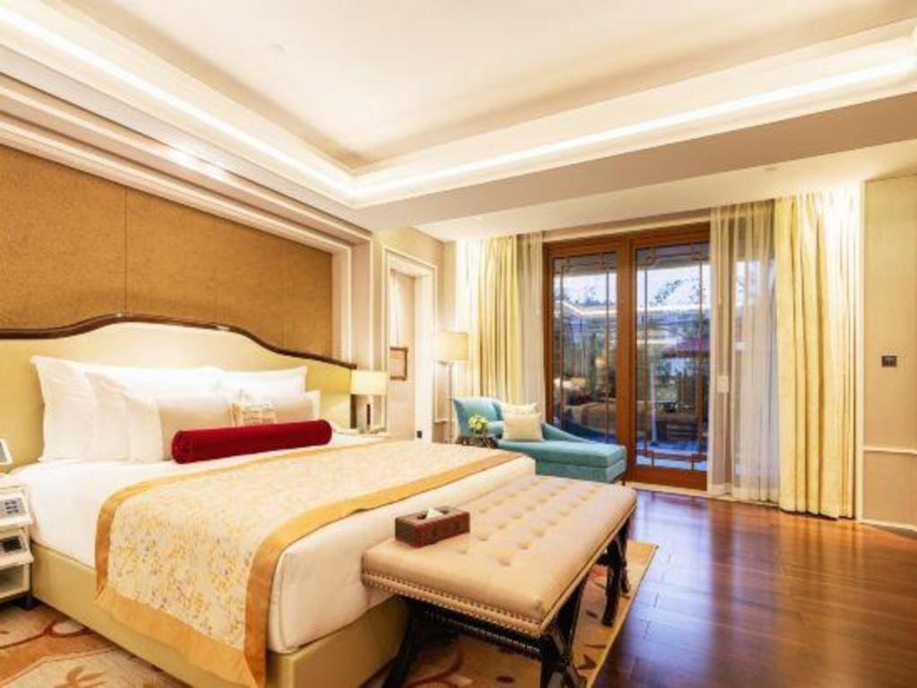 Grand Bay Hotel Beijing Xiaotangzhuang Exterior foto