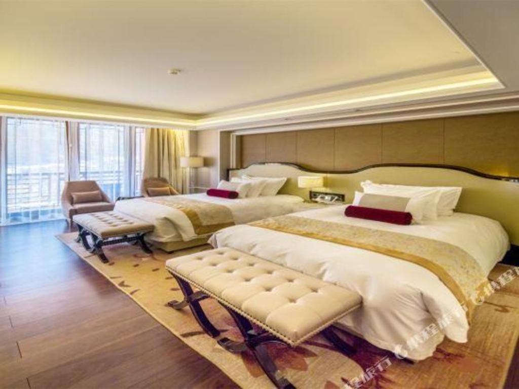 Grand Bay Hotel Beijing Xiaotangzhuang Exterior foto