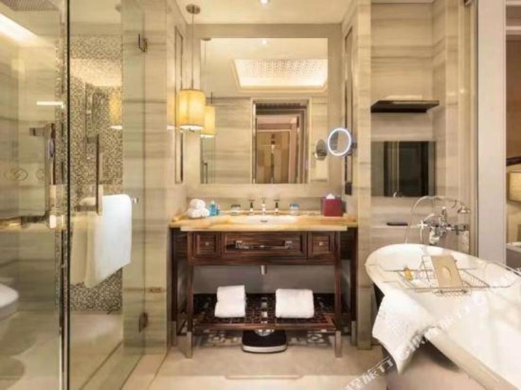 Grand Bay Hotel Beijing Xiaotangzhuang Exterior foto