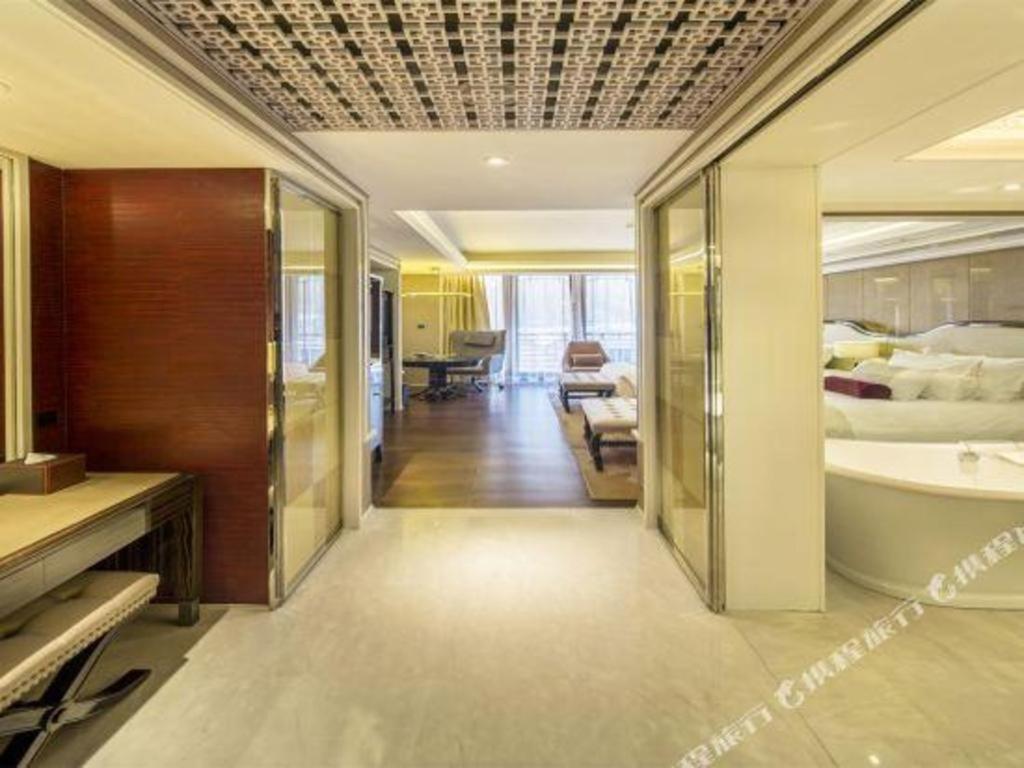 Grand Bay Hotel Beijing Xiaotangzhuang Exterior foto
