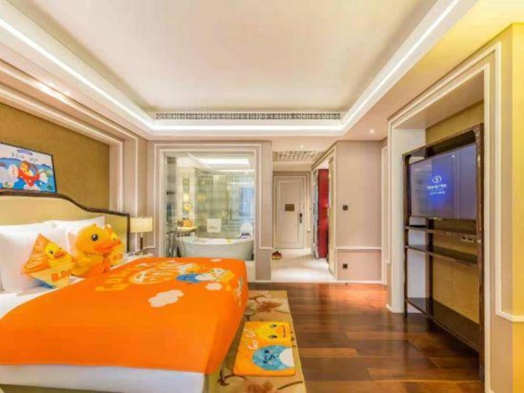 Grand Bay Hotel Beijing Xiaotangzhuang Exterior foto