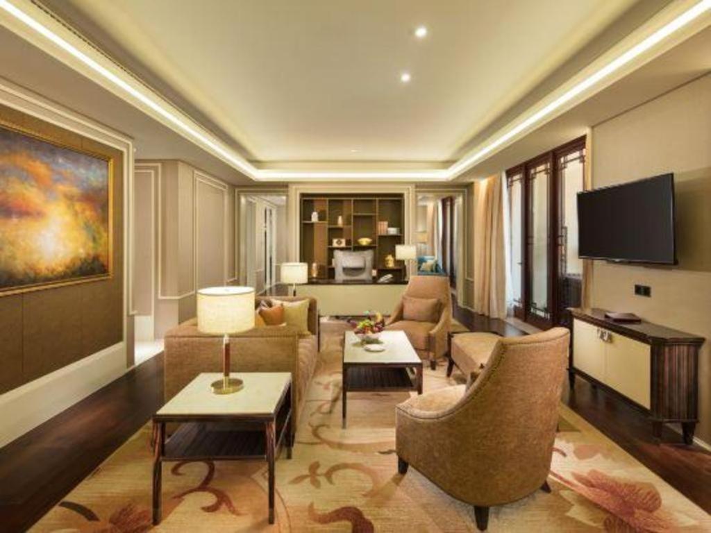 Grand Bay Hotel Beijing Xiaotangzhuang Exterior foto